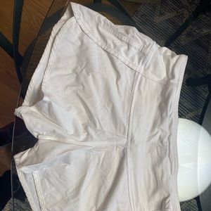 Lululemon white shorts. Size 6